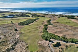 Bandon Dunes 3rd Aerial